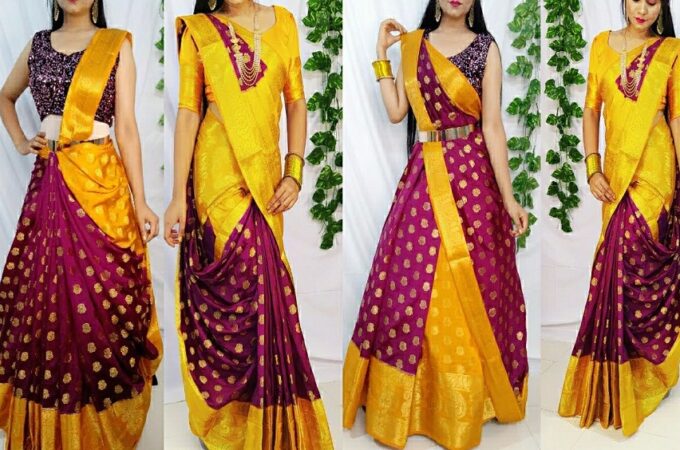 Saree Styles for Wedding Receptions